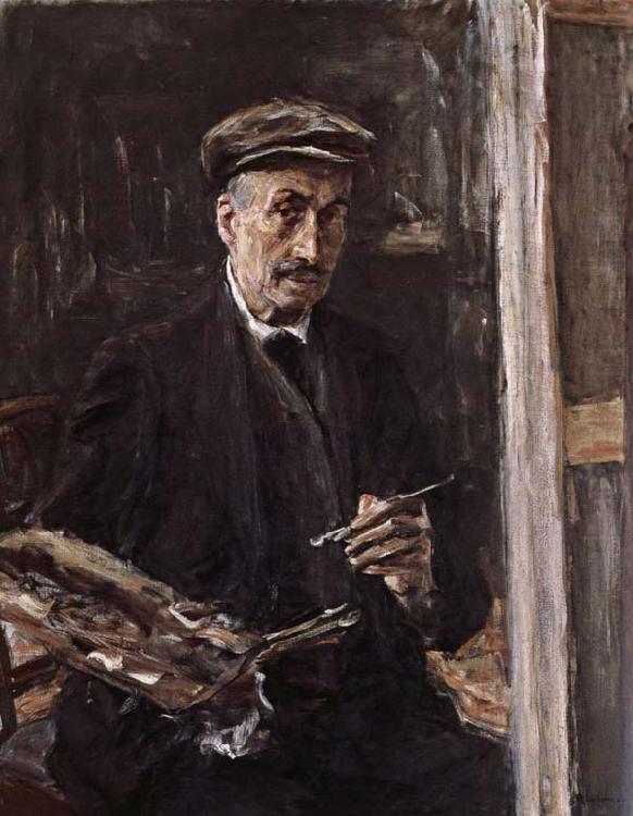 Self-Portrait with Cap, Max Liebermann